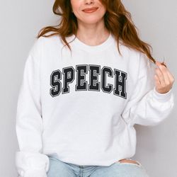 SLP Sweatshirt Speech Crewneck