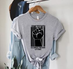 Juneteenth Celebrate Freedom Day Since 1865 Tshirt,Men's Black Power T-Shirt, Freeish Juneteenth Gift,Black Independence