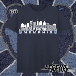 Memphis Basketball Team 23 Player Roster, Memphis City Skyline shirt
