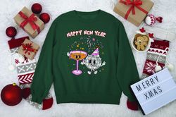 Cheers To The New Year Sweatshirt, New Year Gift, Happy New Year Sweatshirt, New Year 2024 Sweatshirt, Women Sweatshirt,