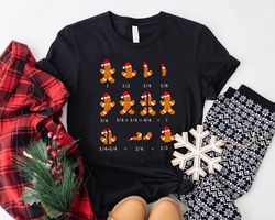 Christmas Math Teacher Shirt, Cookies Christmas T-Shirt, Christmas Gift For Math Teacher, Math Xmas Gift, Gingerbread Sh