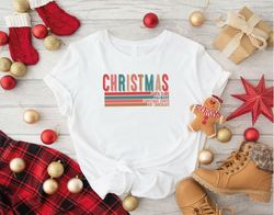 Christmas Tshirt, Santa Claus, Hallmark, Christmas Lights, Hot Chocolate, Christmas Gift, Holiday Apparel, Merry Christm