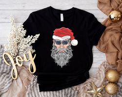 Disco Santa T-Shirt, Preppy Christmas Shirt, Christmas Gift For Men, Dad Christmas Gift, Hipster Santa Shirt, Men Xmas T