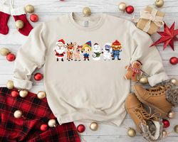 Rudolph the Red-Nosed Reindeer Friends Sweatshirt, Christmas Gifts, Classic Christmas TV Movie, Christmas Movies Sweatsh