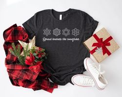 Spread Kindness Like Snowflakes Christmas Shirt, Christmas Positive Quotes Outfits, Snowflake Winter Shirt, Winter Holid