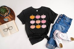 Pink Pumpkin Patch Shirt, Halloween Shirt, Mommy and Me Outfit, Matching Fall Shirts Toddler Halloween Costume Girl, Wom