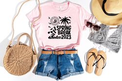 Spring Break Shirt, Beach Vibes 2023 Shirt, Beach Lover Shirts, Family Matching Shirt, Vacation Gift, Bff Gift for Frien