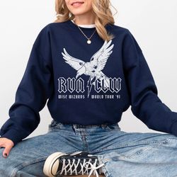 Blue House Sweater Unisex Vintage Band Shirt Rvnclw Sweatshirt Potter Crewneck Bookish Merch Lovegood Shirt Pottery Shir