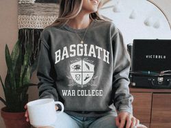 Fourth Wing Sweatshirt UNISEX Comfort Colors Basgiath War College Dragon Rider Tee Violet Sorrengail Xaden Riorson YA Da