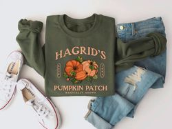 Magic Pumpkin Patch Sweatshirt Potter Sweater Weasley Granger Pottery Crewneck HP Shirt Bookish Fall Universal Vacation