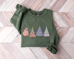 Christmas Tree Sweatshirt, Christmas Sweatshirt, Christmas Sweater, Holiday Shirt for Women, Winter Sweatshirt, Christma
