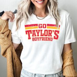 Go Taylors Boyfriend Shirt, Vintage Swift Shirt, Swiftie Football Shirt, Swift Kelce Shirt, Swift Fan Gift, Go Taylor's