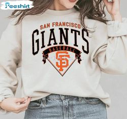 Vintage San Francisco Giants Shirt, San Francisco Baseball Tee Tops Crewneck, Football Sweatshirt, Niners Sweatshirt, Fo