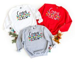 Christmas Cousin Crew Shirt, Cousin's Christmas Sweatshirt, Cousins Crew Tee, Christmas Lights, Cousin Christmas Gift, C
