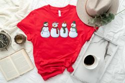 Snowman Sweatshirt, Christmas Tshirt, Snowman Tee, Snowman Shirt, Christmas Gift for Her, Christmas Sweater, Christmas S