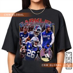 Vintage Saquon Barkley New York Shirt, Giants Vintage Football 90s Sweatshirt, Fan Football Game Day, 2309 NVKD