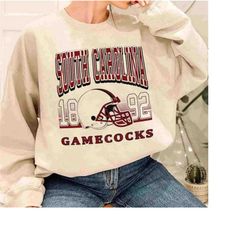 Vintage NCAA Retro Town of South Carolina Crewneck Sweatshirt, South Carolina Shirt, South Carolina Fan Crewneck Shirt G
