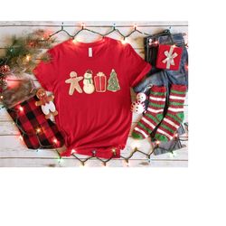 Christmas Gingerbread Shirt, Christmas Family Tshirts, Christmas Gifts, Christmas Graphic Tee, Holiday Sweatshirt, Chris