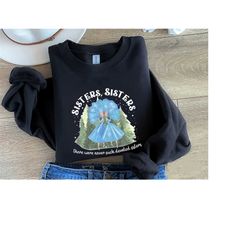 Vintage Sisters, Christmas White Movie 1954 Sweatshirt, Sisters There Were Never Such Devoted Sisters Sweatshirt, White