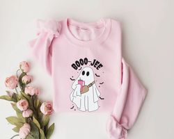 Halloween Ghost Sweatshirt, Boo Jee Shirt, Boo Shirt, Spooky Ghost Hoodie, Spooky Season Ghost Sweater, Spooky Vibes Shi