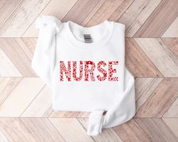 nurse sweatshirt, nurse shirt, back to school gift for school nurse christmas gift