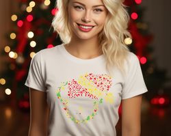Mickey & Minnie Head Shirt, Disney Couple Holiday Sweatshirt, Disney Christmas Gift Top, Snowmen Christmas Disney Shirt