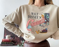 Vintage Cinderella Sweatshirt, Walt Disney Princess Sweatshirt, Disney Hoodie, Walt Disney Cinderella, Disney Cinderella
