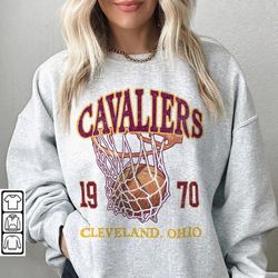 cleveland basketball vintage shirt, cavaliers 90s basketball graphic tee, retro for women and men basketball fan
