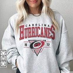Vintage 90s Carolina Hurricanes Shirt, Crewneck Carolina Hurricanes Sweatshirt, Jersey Hockey Gift For Christmas