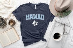 Aloha Shirt, Hibiscus Tee, Hawaii Tshirt, Girls Trip Shirt, Summer Beach Shirt, Family Vacation Shirt Hawaii Trip, Hawai