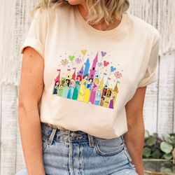 Disney Princess Castle Shirt, DIsney Vacation Shirt, Disney Castle, Disney Girl Trip, Princess Gift, Disney Princess Shi