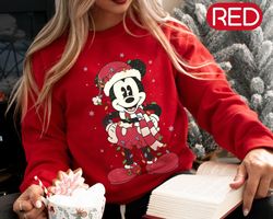 Retro Mickey Christmas Sweatshirt, Mickey's Very Merry Christmas Party 2023 Sweatshirt, Disney Family Christmas Sweatshi