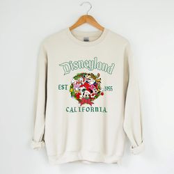 Disneyland Christmas Sweatshirt, Mickey and Friends Christmas Shirt, Disney Christmas Shirt, Christmas Family Shirt, Chr