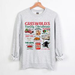 Griswolds Family Christmas Sweatshirt, National Lampoons Sweatshirt, Christmas Vacation Sweatshirt, Clark Griswold, Chri