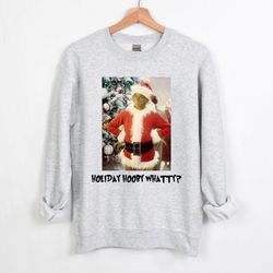 Vintage Holiday Hoobie Whatty Sweatshirt, Grinchmas Sweatshirt, Funny Grinch Sweatshirt, Christmas Vibes, Grinch Stole C