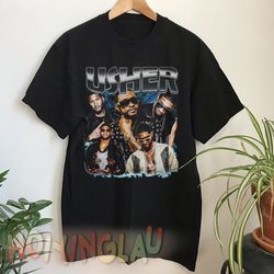 Vintage Usher Shirt, My Way The Vegas Residency Tour Sweatshirt, The Vegas Residency, American Singer, Music Concert Shi