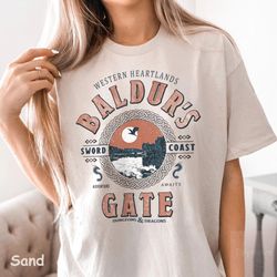 Adventure Awaits at Baldur's Gate Shirt, Baldurs Gate 3 Shirt, Game Shirt, BG 3 Shirt, Astarion Shirt, Astarion BG 3 Tee