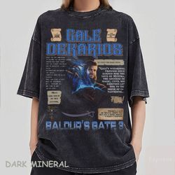 Gale Baldurs Gate 3 T-Shirt, Gale Baldurs Gate 3 Vintage Shirt,Girl Dinner Vintage, Gale Dinner Shirt, Outdoor Adventure