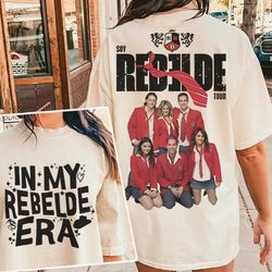 Rebelde Concert Shirt, Soy Rebelde Tour Shirt, RBD Concert Tshirt, RBD Shirt, Rebelde Tour Comfort Color Shirt, Rbd Hood