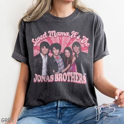 Sweet Mama It's The Jonas Brothers Hannah Montana Concert Tee, Jonas Tour Shirt Jonas Brothers Tee, Jonas Retro 90's Con