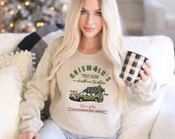 Griswold's Tree Farm Since 1989 Sweatshirt, Christmas Sweatshirt, Christmas Sweatshirt, Christmas Family, Christmas Gift