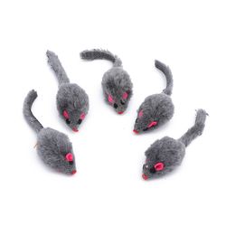 10 Plush Simulation Mice: Interactive Catnip Toys for Kittens