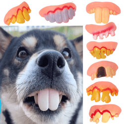 Tricky and Funny Dentures: Perfect Halloween Cosplay Supplies for Pets and Humans