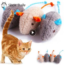 Colorful Catnip Mice: Interactive Plush Cat Toys for Fun and Playful Kittens