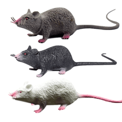 Realistic Fake Rat Model: Perfect Scary Prank Toy for Halloween Parties & Decor