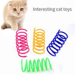 Colorful Spiral Cat Toys: Durable Springs for Kittens – Wide Variety Pack 4/8/16/20pcs