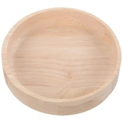 Container Pet Accessories: Chinchilla & Hamster Bowl, Wear-resistant Wood Rat & Oak Food Dish