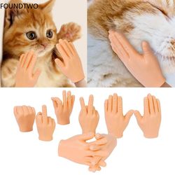 Mini Multi-Style Cat Interactive Toys: Funny Gesture Teasing Supplies