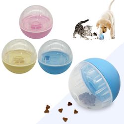 Adjustable Pet Food Ball: Slow Feeder & IQ Training Toy for Dogs and Cats