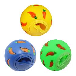Cute Rabbit Treat Ball: Interactive Slow Feeder Toy for Pets - Bite-Resistant Snack Dispenser for Cats, Ferrets, Guinea
